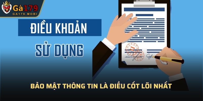 Bảo mật thông tin là điều cốt lõi nhất