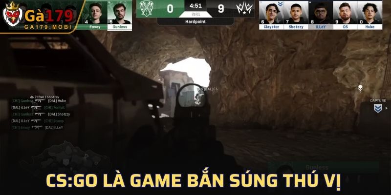 CS:GO là game bắn súng thú vị