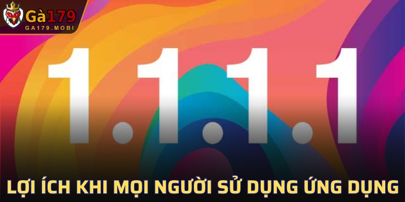 Ứng dụng 1.1.1.1 là gì?